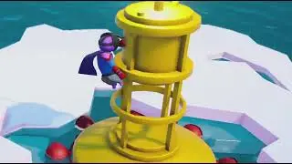 Gang beasts first to 5 points wins (1v1)