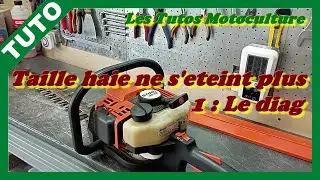 Taille haie Stihl HS75 , ne s'éteint plus 1/4 ( Diag )