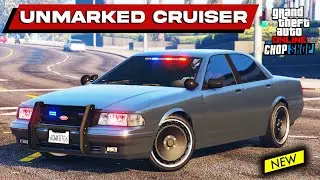 Unmarked Cruiser Best Customization & Review | NEW DLC Police Car in GTA 5 Online | Chop Shop DLC