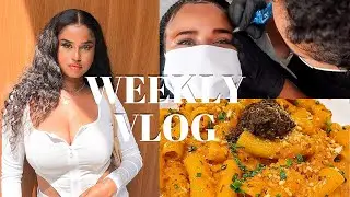 VLOG: My Horrible Vacation + Eyebrow TATTOO + What I Ate This Week!