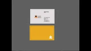 Design business card in Adobe Illustrator | Adobe illustrator tutorial 2020