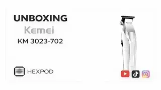 Unboxing the Kemei KM 3023-702 | First Look Barber Tools