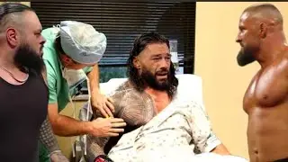 Bronson Reed & Bron Breakker Brutal Attack Roman Reigns in Hospital WWE Raw 2025 Highlights 