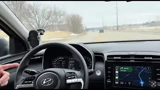 2022 Hyundai Tucson Driver Assistance (HDA 1) - City Driving Test
