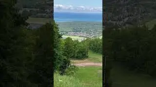 Lake Huron view from Blue Mountain #shorts