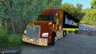 KW T880 TROCHAS COFFE MAP TRAILER ROMARCO MOBIL DELVAC