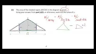 Similar Triangles & Area - Junior Cycle Maths Paper