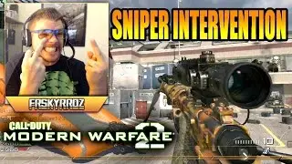 MW2 LIVE SNIPER INTERVENTION #4 | SkyRRoZ