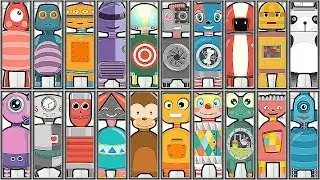 Robots | All 35 Robot Assembly + Play | Full Game Play