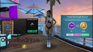 *Avakin Life* Why it&rsquo;s Good To Have Crowns (Crowns Will Save You! OMG 👑)