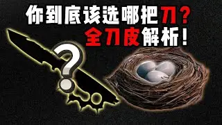 你到底该选哪把刀？全刀皮解析！三角洲行动Which knife should you choose in the end? A detailed analysis of all the option