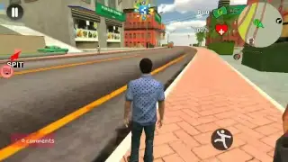 Playing an awesone funny and low in size gangstar game