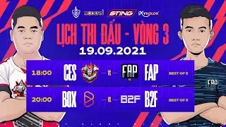 CERBERUS ESPORTS vs FAP ESPORTS | BOX GAMING vs B2F GAMING - V&ograve;ng 3 ĐTDV m&ugrave;a Đ&ocirc;ng 2021