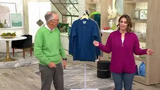 Aran Craft Merino Wool Zip-Front Cardigan on QVC
