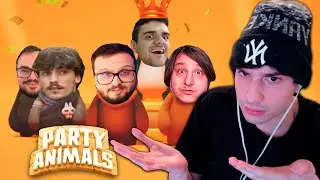ESSE MODO NOVO DO PARTY ANIMAL É MUITO ENGRAÇADO! (O MAIOR CAOS NO PARTY ANIMALS)