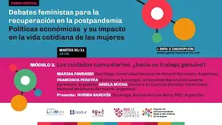 Debates feministas para la recuperaci&oacute;n en la postpandemia. M&oacute;d. 3