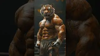 Boxing! #animals #boxing #midjourney #midjourneyai #viralvideo #ai