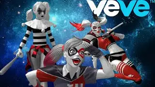 Ecomi Veve Idiot's Guide to Season 1 Harley Quinn NFT Artists