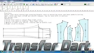 Richpeace || How to work Transfer Dart tools || Transfer Dart || Garment Pattern Making 