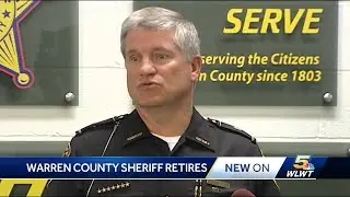 Warren County sheriff Larry Sims retires from department after 15 years in role