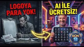 Marka kimliği Oluşturma Ve Logo Tasarım %100 çözüm | 30 Günde 30 Yapay Zeka Uygulaması - Gün -9