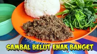 SAMBAL BELUT PORSI PERSONAL, NYLEKAMIN ICIKIWIR BANGET || WARUNG MAKAN KANG SOBIRIN