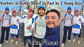 Kashmir To Ajmer Sharif By Foot By Tow Young Boys