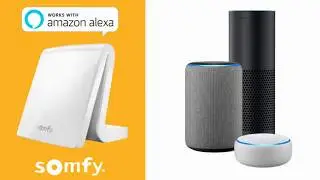 Somfy TaHoma works with Alexa