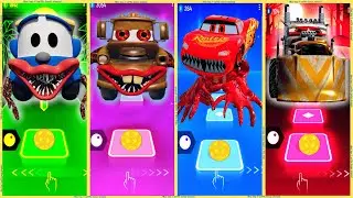 coffin dance - Apocalypse Truck 🆚 Truck Cartoon 🆚 Tow Mater Eater 🆚 Monster Lava Mcqueen | Tiles HOP