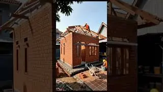 proses buat rumah sederhana #shorts #timelapse #rumahminimalis #rumahsederhana