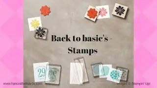 Card making back to basics - Stamps