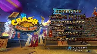 Crash Nitro Kart - Title Screen
