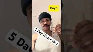 5 Day Water Fast #waterfast #fasting #healing #regeneration #health #wellness