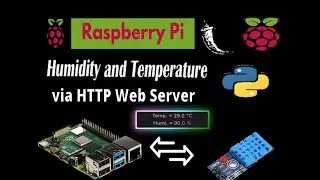 Humidity and Temperature DHT11 Sensor Using Raspberry Pi