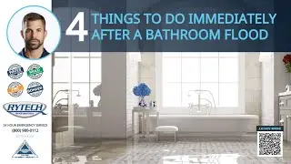 4 Things To Do After A Bathroom Flood