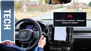 Neuer Emergency Stop Assist im Volvo XC40: Volvos neue Nothalt-Funktion im Test
