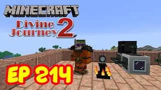 CRAFTEO EL WATCH OF FLOWING TIME PARA CONTROLAR EL TIEMPO - Divine Journey 2 Serie de mods Ep 214