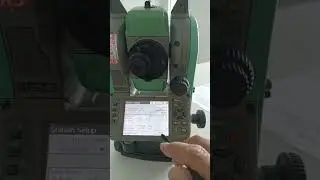 Total station nikon nivo 3.c  Resection Remote BM  Topo work