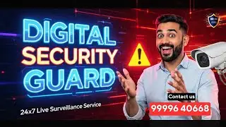 &ldquo;Digital Security Guard &ndash; 24x7 Live Surveillance Service