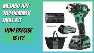 REVIEW (2026): Metabo HPT 18V Hammer Drill Kit. Features