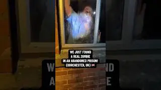 WE CAPTURED THIS REAL ZOMBIE FROM AN ABANDONED PRISON! 😱 #zombie #zombies #halloween #horror #scary