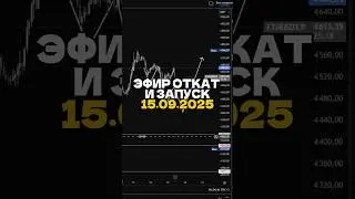 ⚡️Эфир падает 15.09.2025⚡️ #shorts #инвестиции #криптовалюта #bitcoin #crypto #eth #ethereum