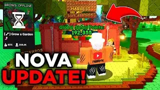 FA&Ccedil;A ISSO ANTES DA NOVA ATUALIZA&Ccedil;&Atilde;O SAFARI HARVEST CHEGAR NO CRESCER UM JARDIM! (Grow a Garden)