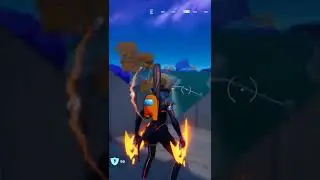 I love this omni sword style & color 😍✨️👑🌙🧡 #Fortnite #AmongUs #ArianaGrande #Shorts