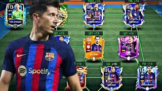 Состав Барселоны в игре Fifa23 Mobile