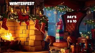 Fortnite: Winterfest Challenges - Day 9 + 10