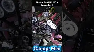 Engine Test engine buildengine diy craft minigarageGarage Mini#buildengine
