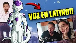 MI AMIGA REACCIONA A LA VOZ DE FREEZER EN LATINO!! (GERARDO REYERO)