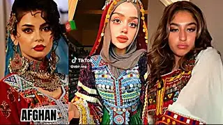 AFGHAN GIRLS TIKTOKS | Culture, Clothes, Dances and Songs | 2024 | دختران افغان تیک تیک🇦🇫❤️🌺👩🏻