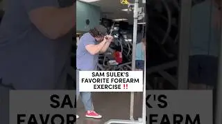 SAM SULEK&rsquo;S FAVORITE FOREARM EXERCISE 🔥 #forearms #samsulek #musclebuilding